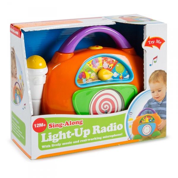 Интерактивная развивающая игрушка - Забавное радио   